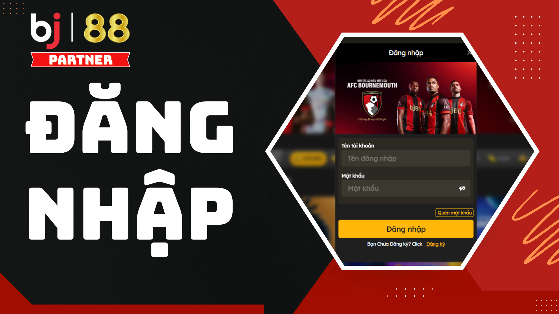 Hướng dẫn c&aacute;ch đăng nhập (Log In) sau khi đ&atilde; tạo t&agrave;i khoản đăng k&yacute; tại BJ88