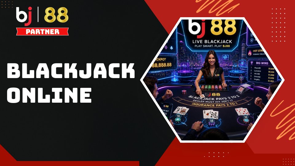 Blackjack Online BJ88 - Tổng quan về luật chơi v&agrave; mẹo cược hiệu quả